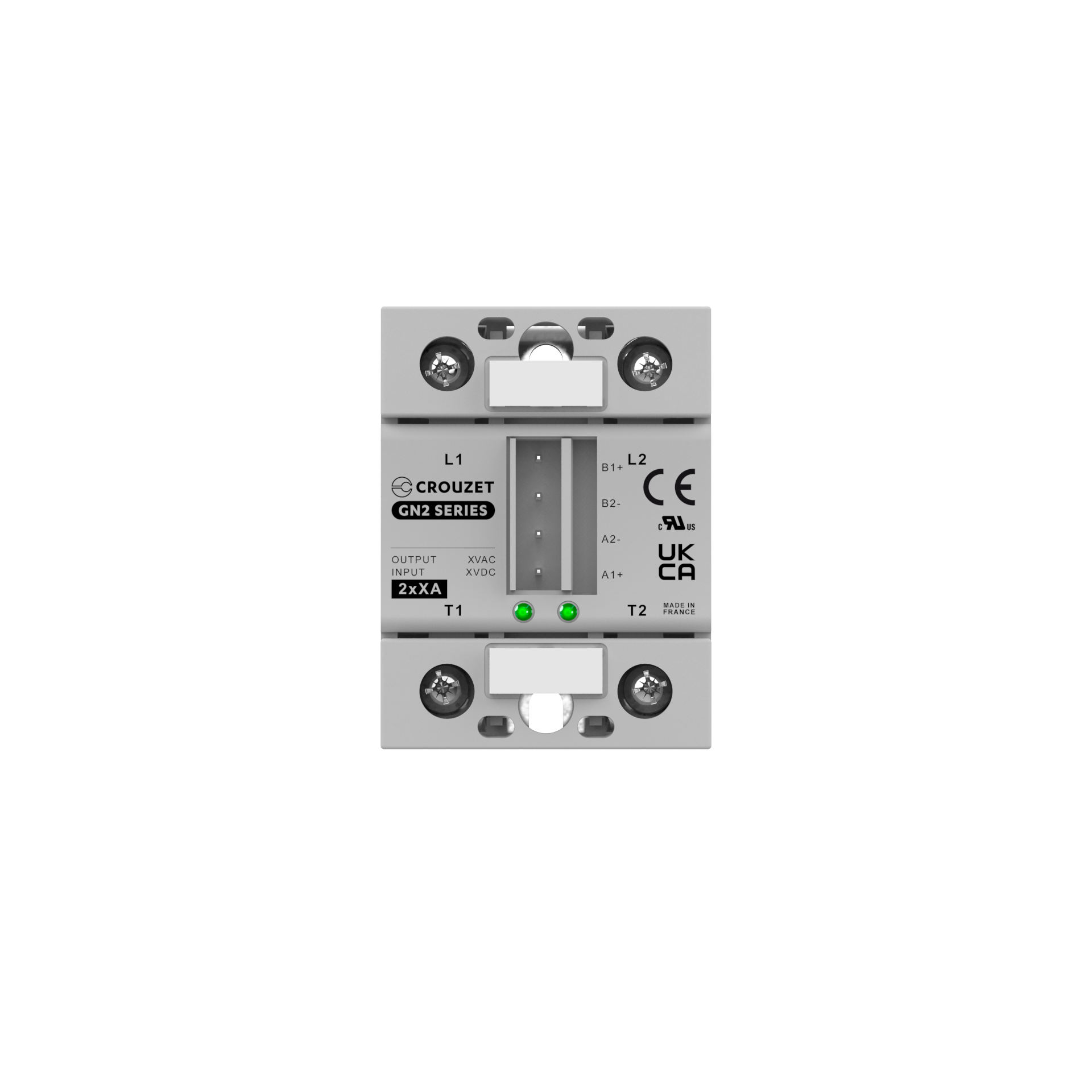 Crouzet 84137870N Halfgeleiderrelais GND40DM - 40A Laststroom 60V AC/DC - Betrouwbare Schakeling